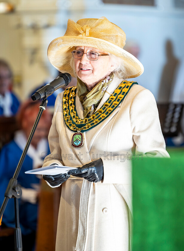 STC-Civic-Service-2022 015 
 PIC BY STEWART TURKINGTON
 www.stphotos.co.uk