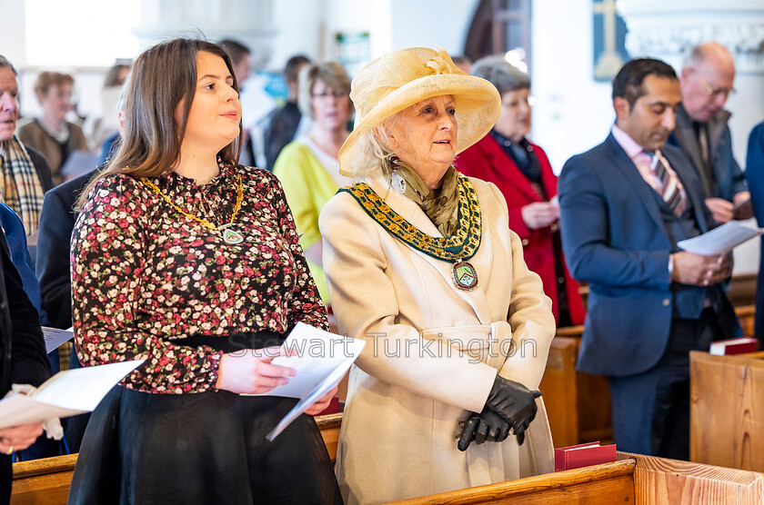 STC-Civic-Service-2022 027 
 PIC BY STEWART TURKINGTON
 www.stphotos.co.uk