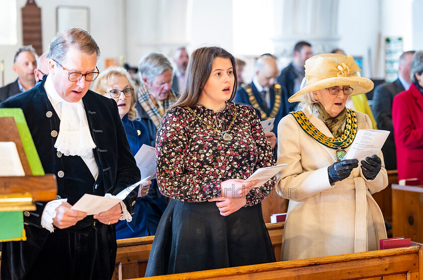 STC-Civic-Service-2022 025 
 PIC BY STEWART TURKINGTON
 www.stphotos.co.uk